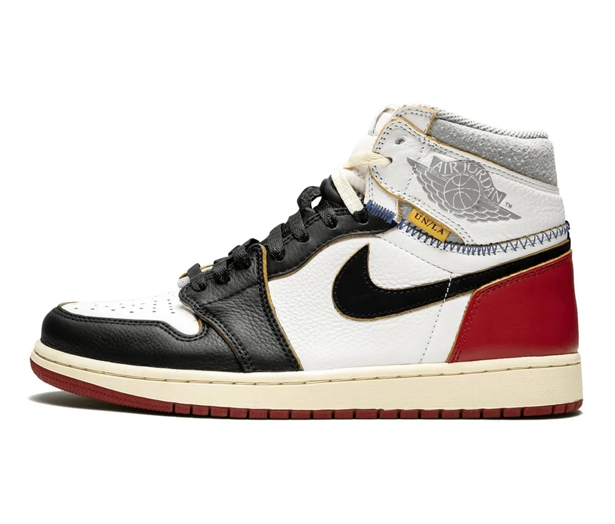 Air Jordan 1 Union Black Toe White / Varsity Red / Grey sneaker