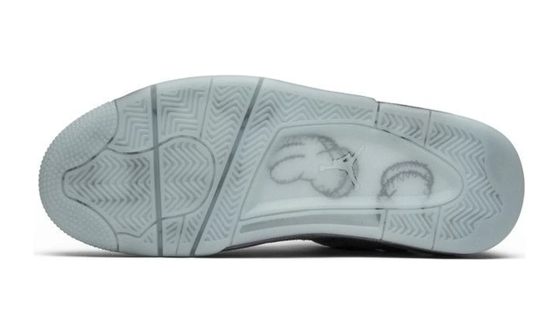 Air Jordan 4 KAWS Grey Cool Grey sneaker, foto 5