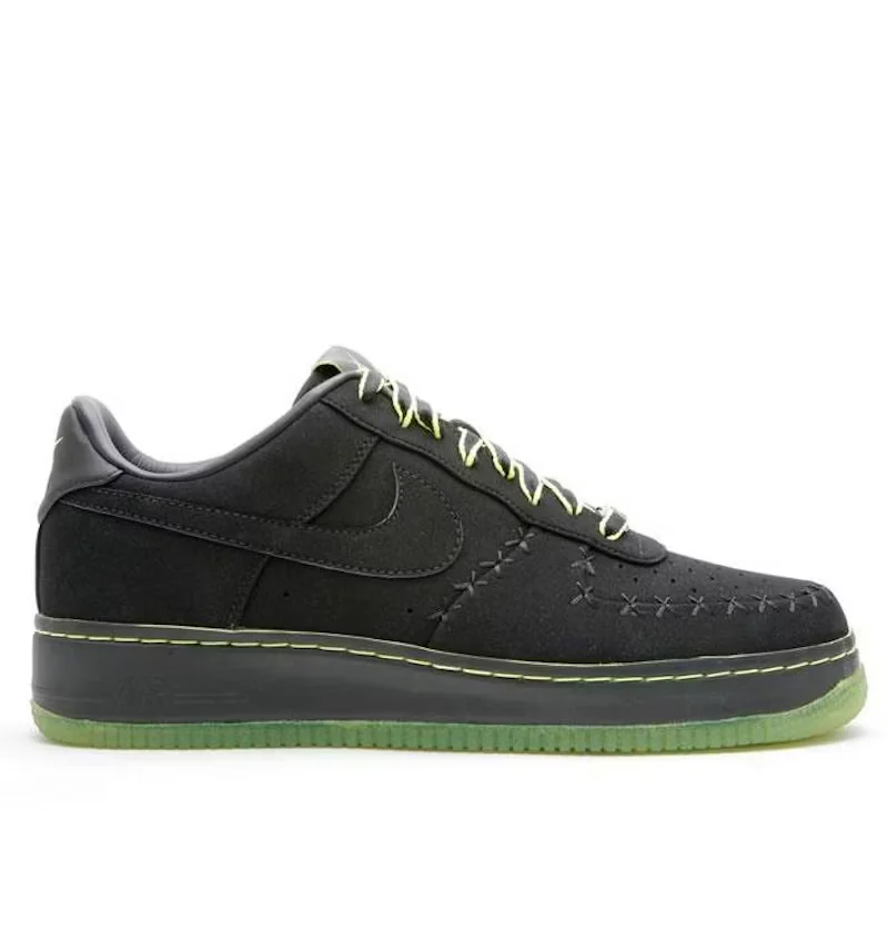 Nike Air Force 1 Low 1World KAWS Black / Black-Neon Yellow sneaker
