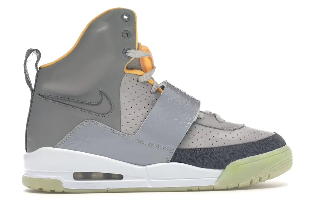 Nike Air Yeezy 1 Zen Grey Light Charcoal sneaker, foto 4