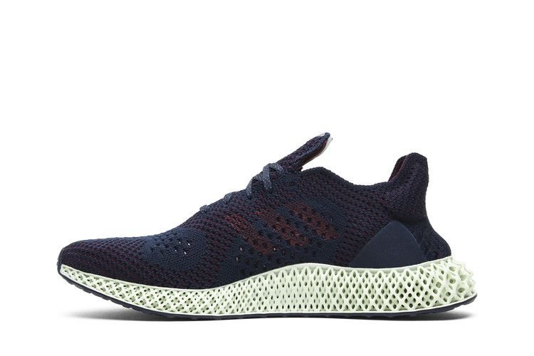 adidas 4D Sneakersnstuff Maroon / Noble Indigo / Aero Green sneaker, foto 3