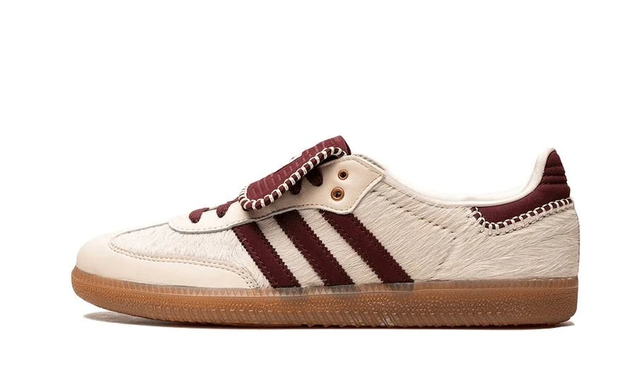 Adidas Samba Nylon Wales Bonner Cream White Mystery Brown sneaker