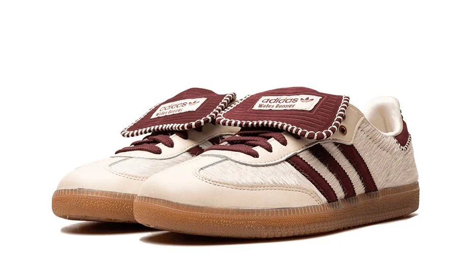 Adidas Samba Nylon Wales Bonner Cream White Mystery Brown sneaker, foto 2