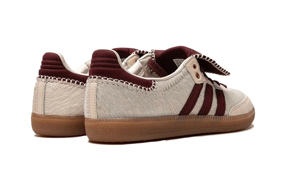 Adidas Samba Nylon Wales Bonner Cream White Mystery Brown sneaker, foto 3