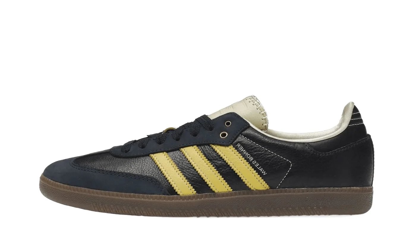 Adidas Samba Wales Bonner Collegiate Navy Cream White / Yellow sneaker