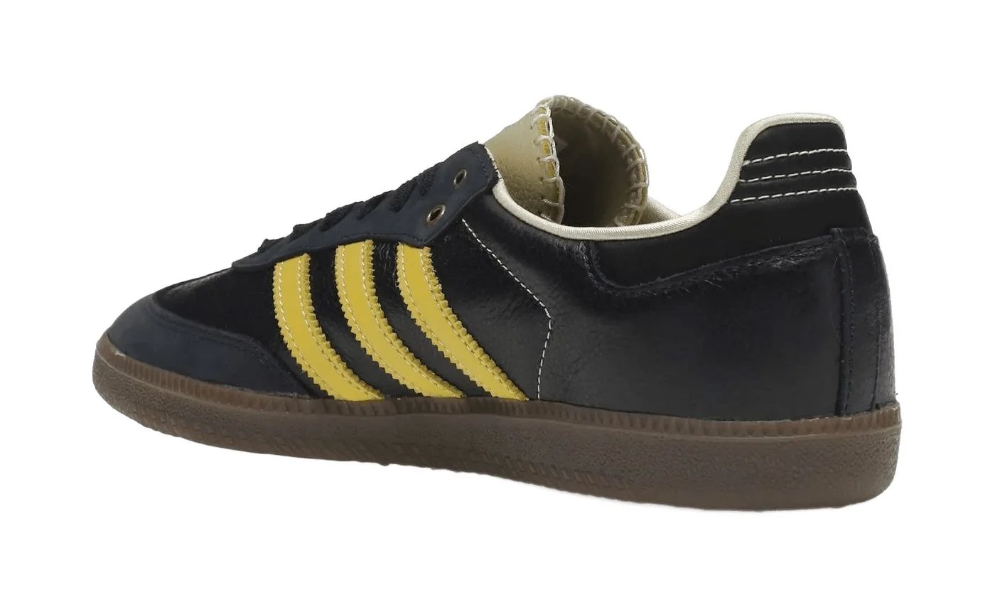 Adidas Samba Wales Bonner Collegiate Navy Cream White / Yellow sneaker, foto 3