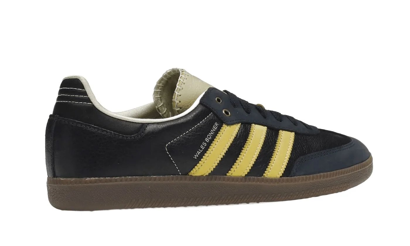 Adidas Samba Wales Bonner Collegiate Navy Cream White / Yellow sneaker, foto 4