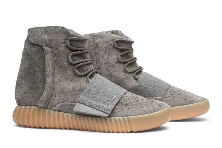 Adidas Yeezy Boost 750 Light Grey Glow In the Dark Midweek Heat Gum sneaker, foto 2