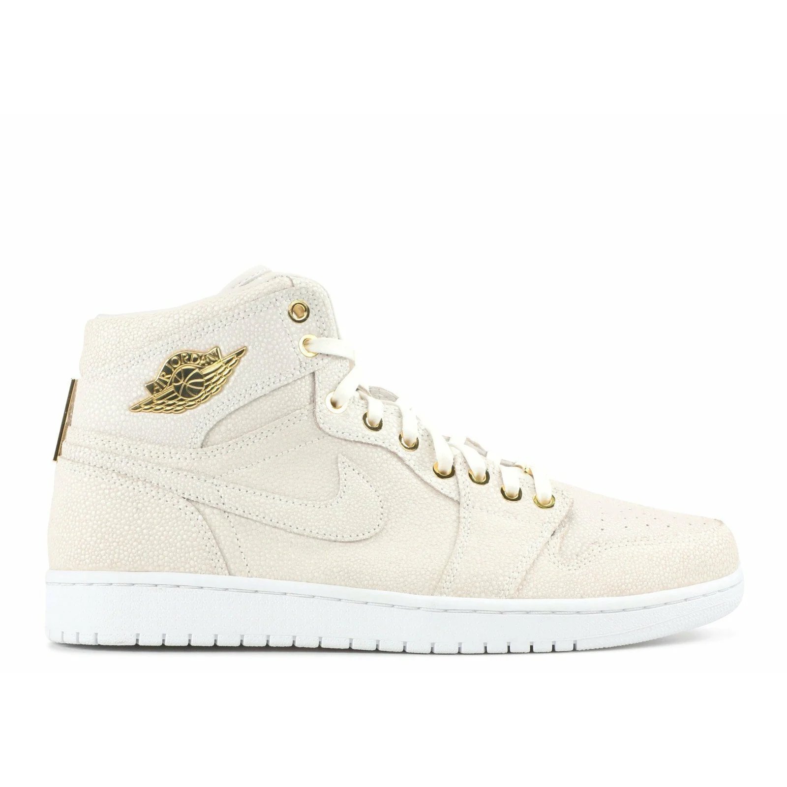 Air Jordan 1 High Pinnacle 'White' (2015) Metallic Gold-White sneaker