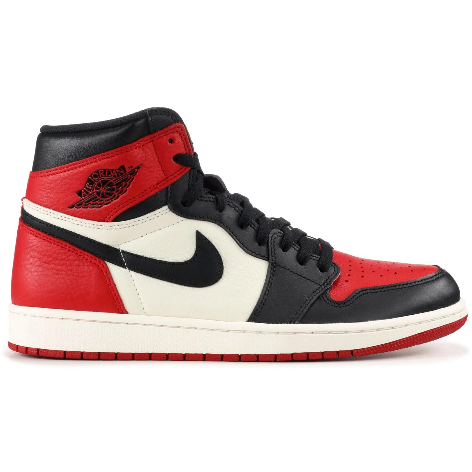 Air Jordan 1 Retro High 'Bred Toe' (2018) Gym Red / Summit White-Black sneaker