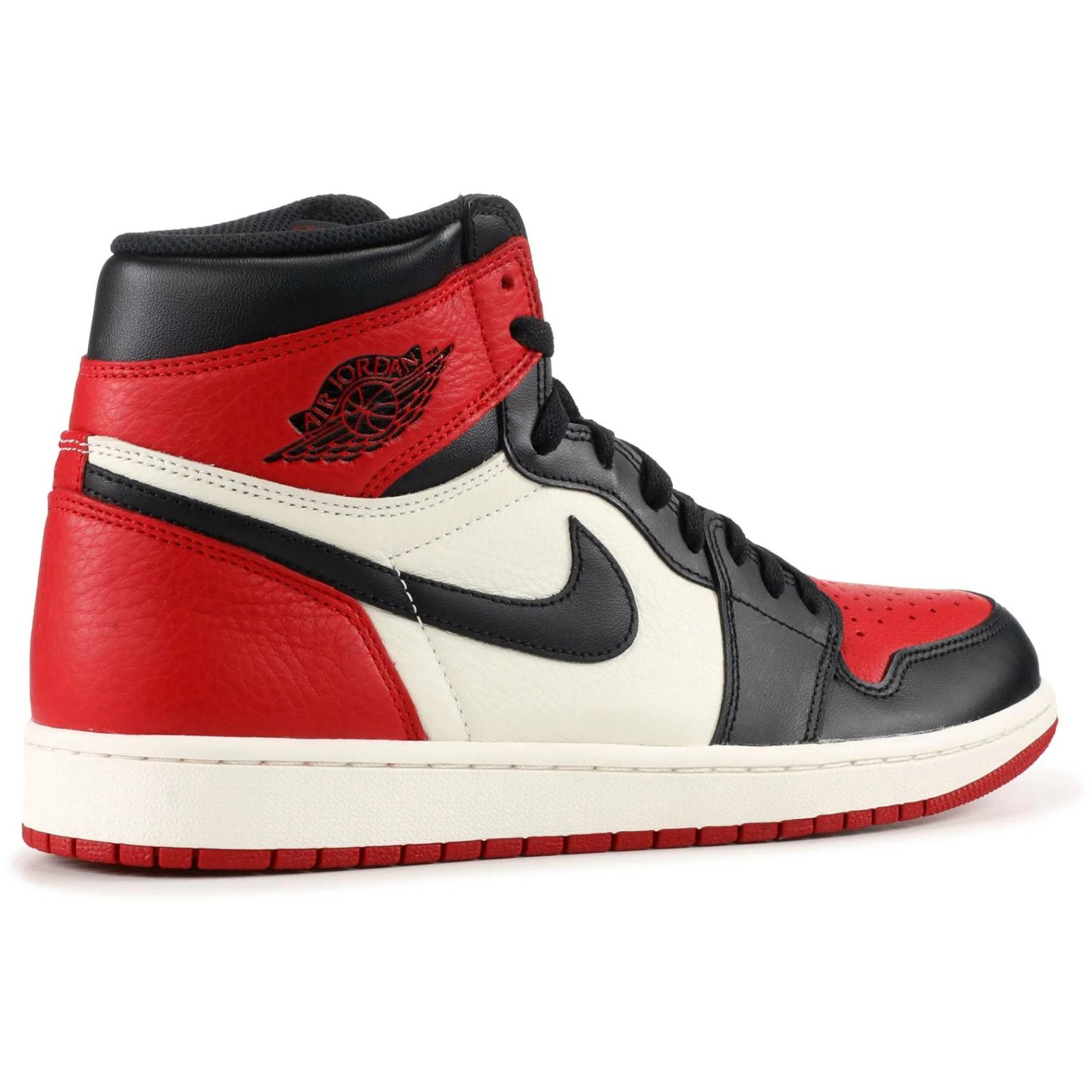 Air Jordan 1 Retro High 'Bred Toe' (2018) Gym Red / Summit White-Black sneaker, foto 3