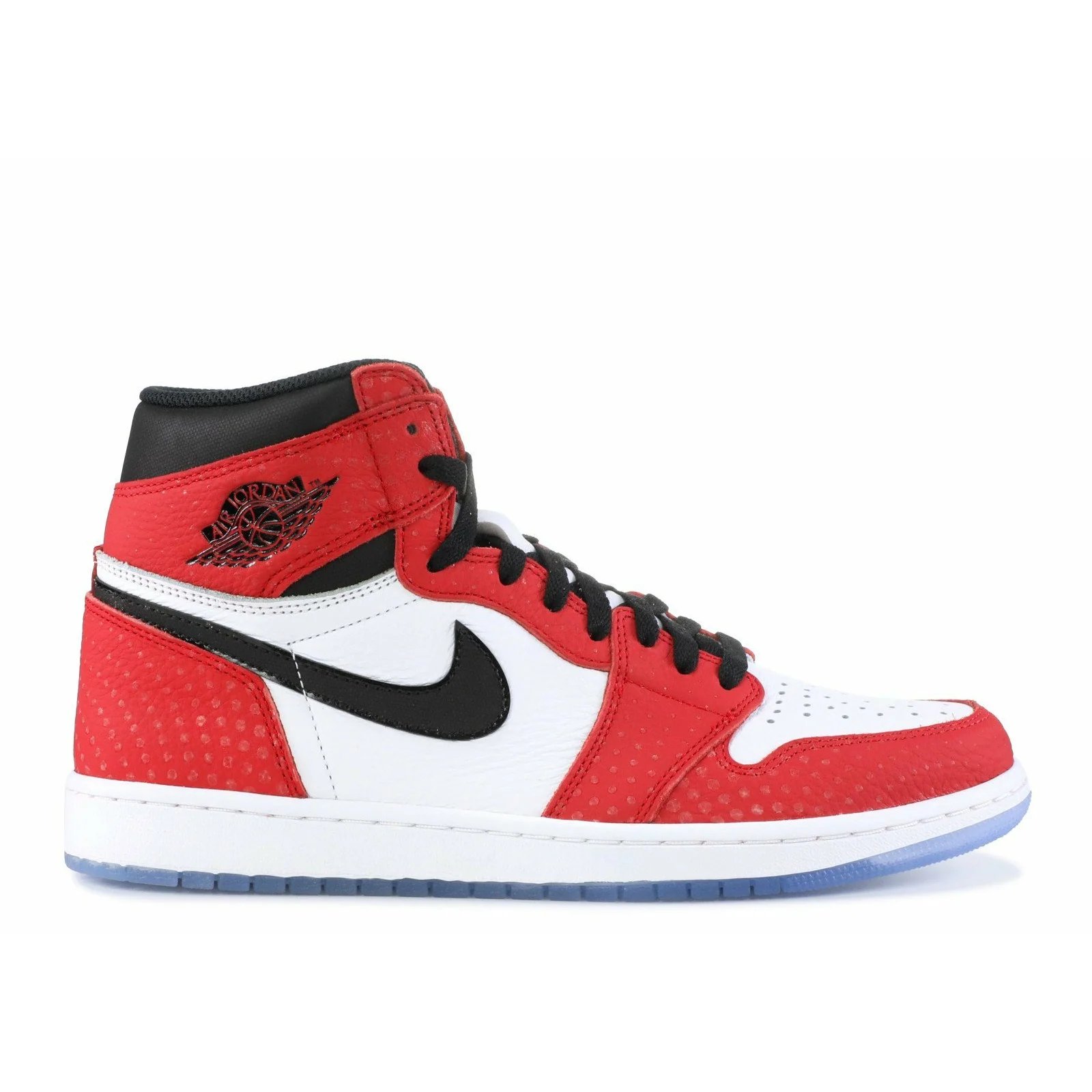 Air Jordan 1 Retro High 'Spider-Man Origin Story' (2018) Gym Red / Black / White / Photo Blue sneaker