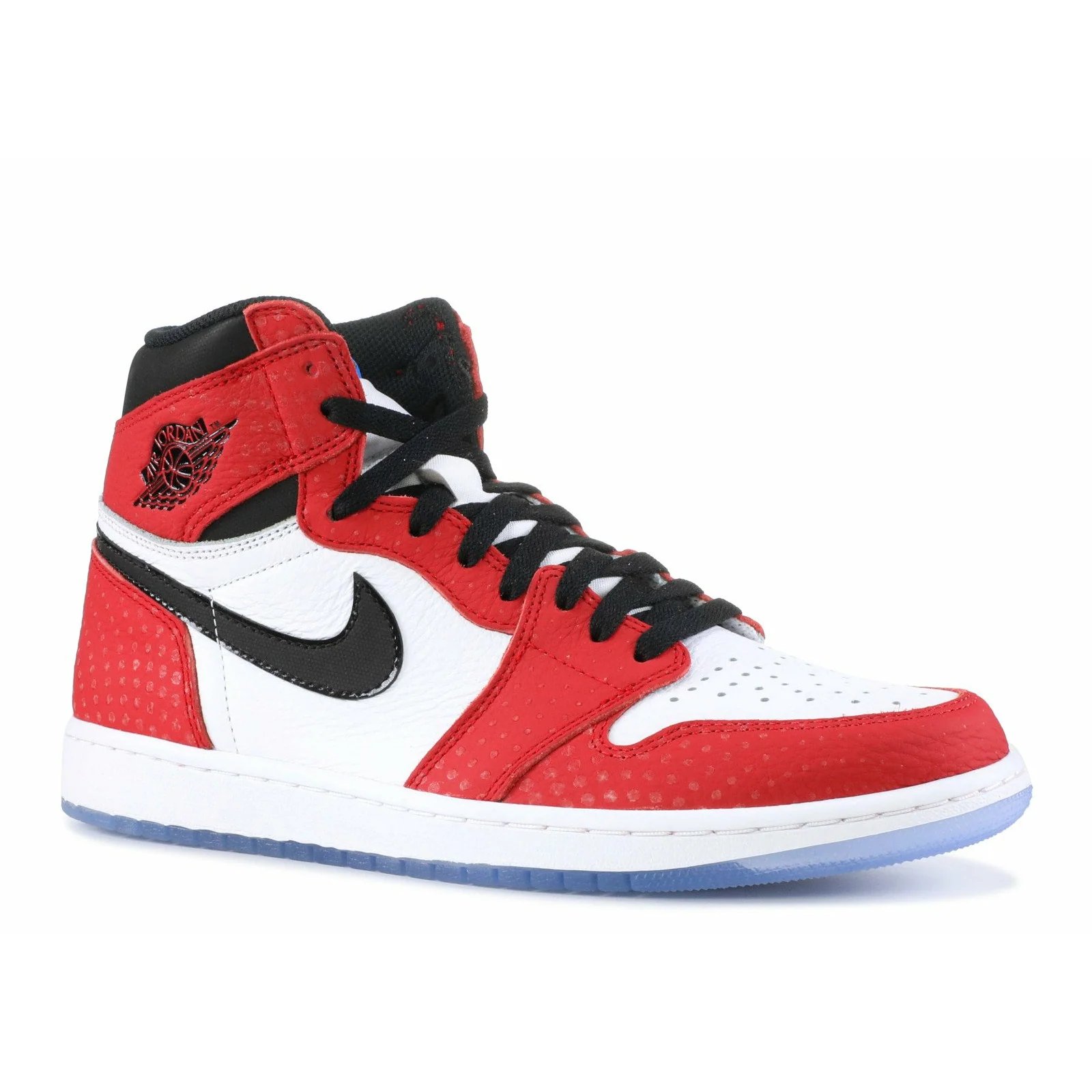 Air Jordan 1 Retro High 'Spider-Man Origin Story' (2018) Gym Red / Black / White / Photo Blue sneaker, foto 2
