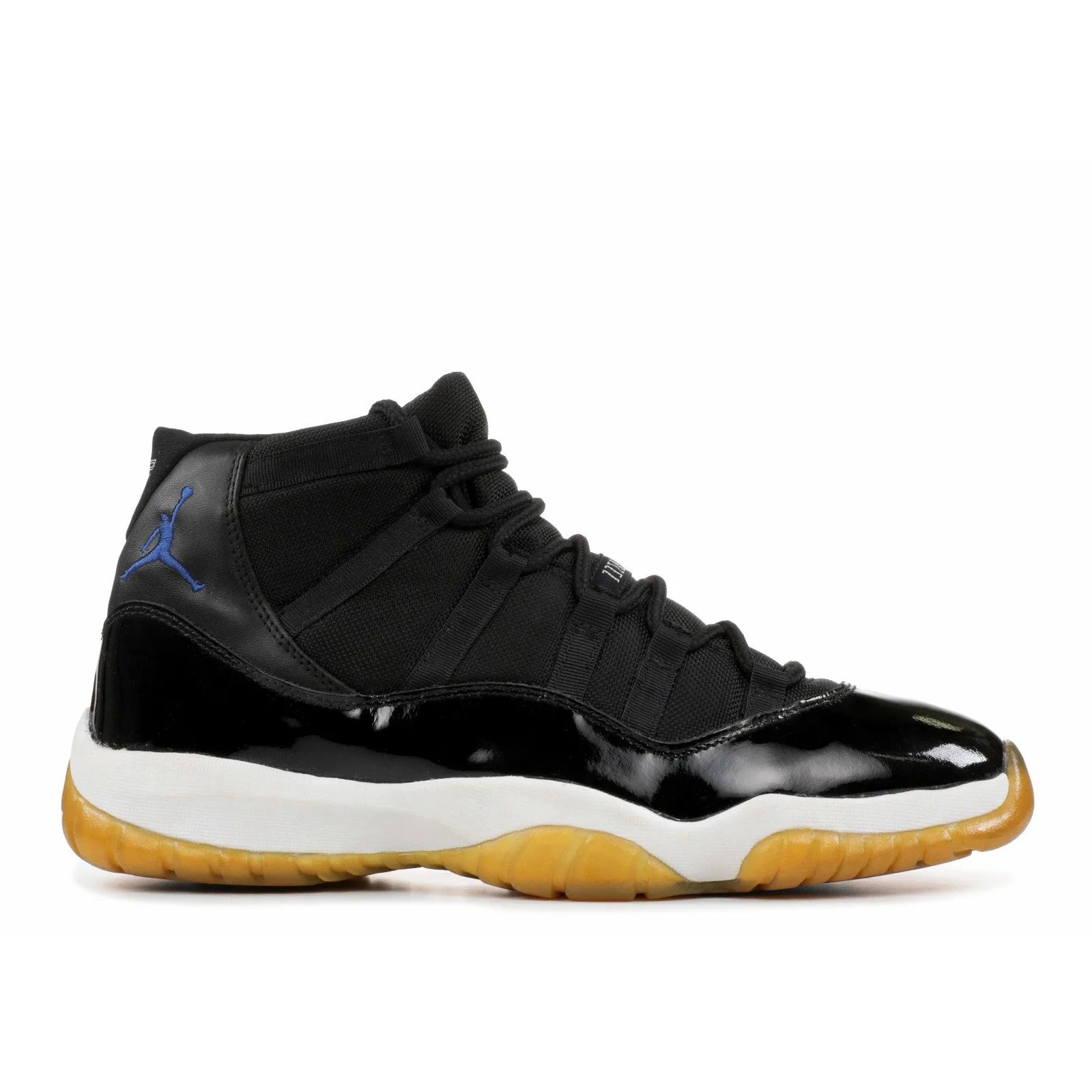 Air Jordan 11 Retro 'Space Jam' (2000) (Sample) Black / Varsity Royal-White sneaker