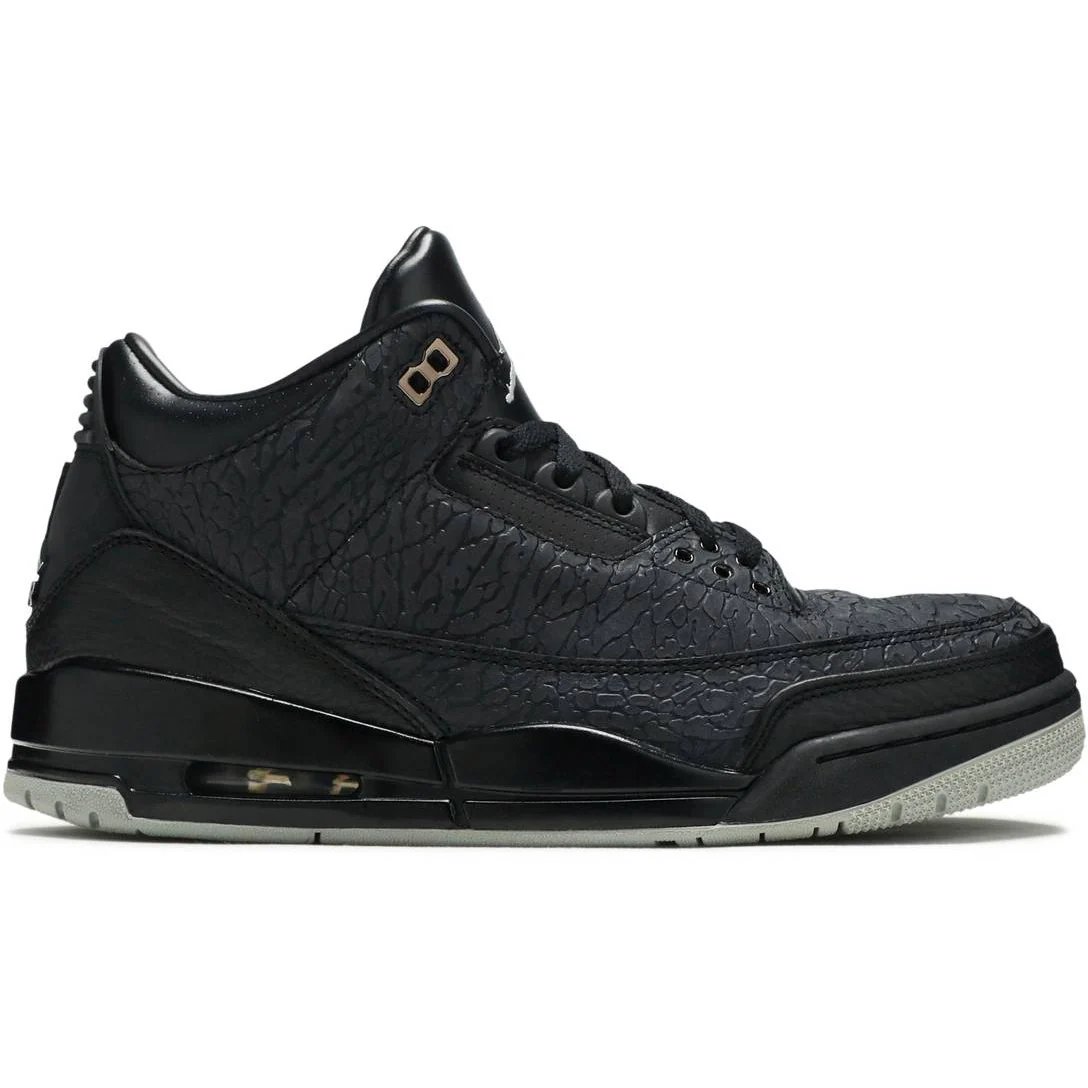 Air Jordan 3 Retro 'Black Flip' (2011) Metallic Silver sneaker