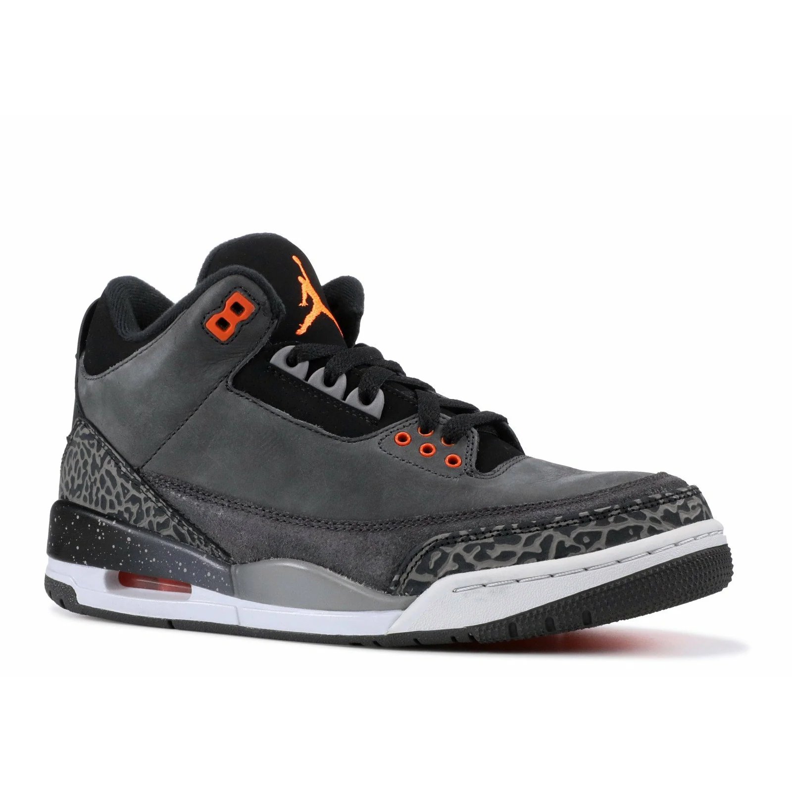 Air Jordan 3 Retro 'Fear Pack' (2013) Night Stadium / Total Orange-Black sneaker, foto 2