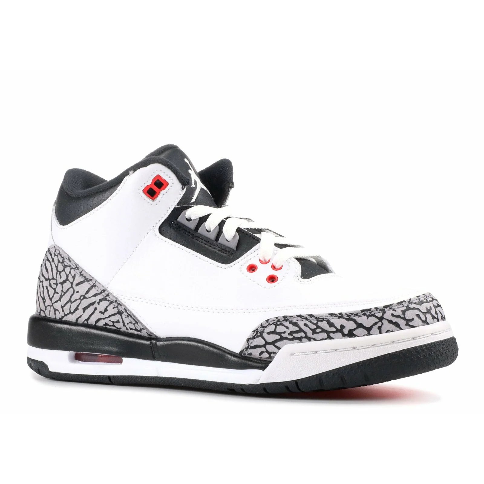 Air Jordan 3 Retro 'Infrared' White / Cement Grey-Infrared 23-Black sneaker, foto 2