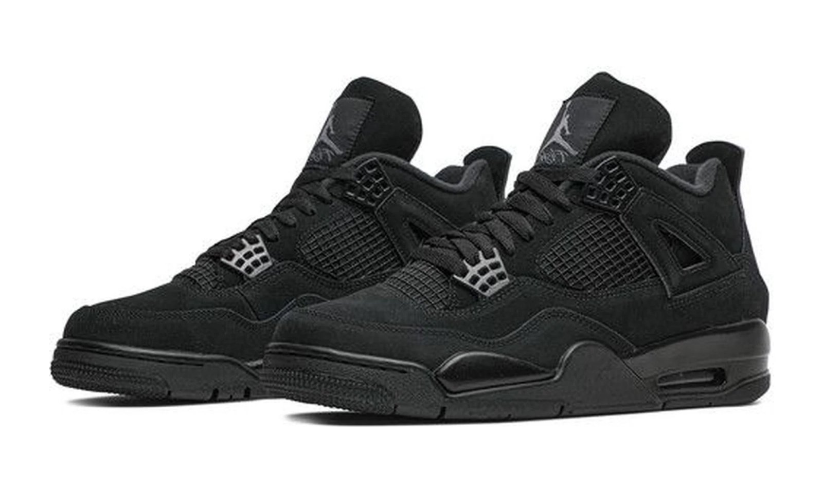 Air Jordan 4 Black Cat Black-Light Graphite sneaker, foto 2