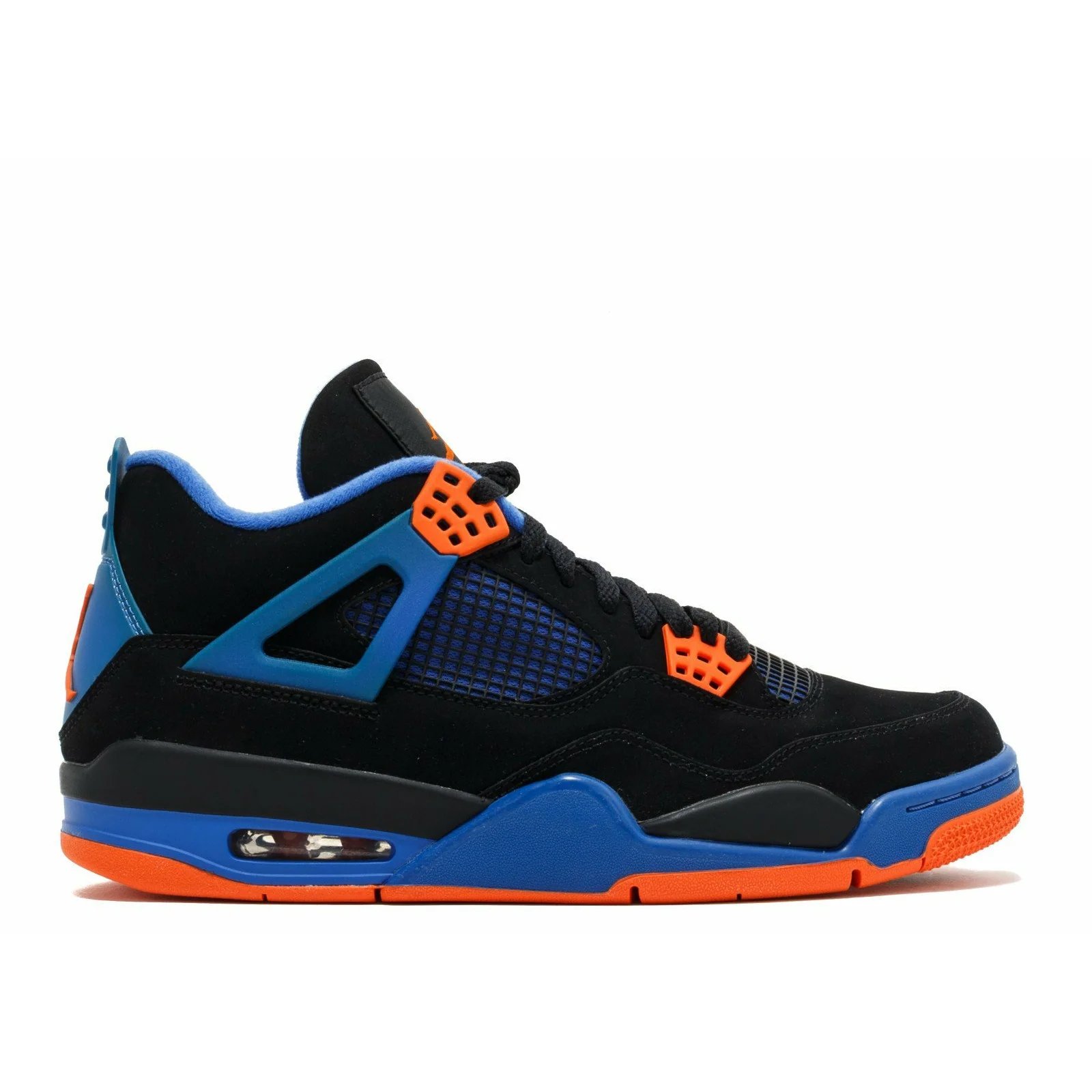 Air Jordan 4 Retro 'Cavs' (2012) Black / Safety Orange-Game Royal sneaker