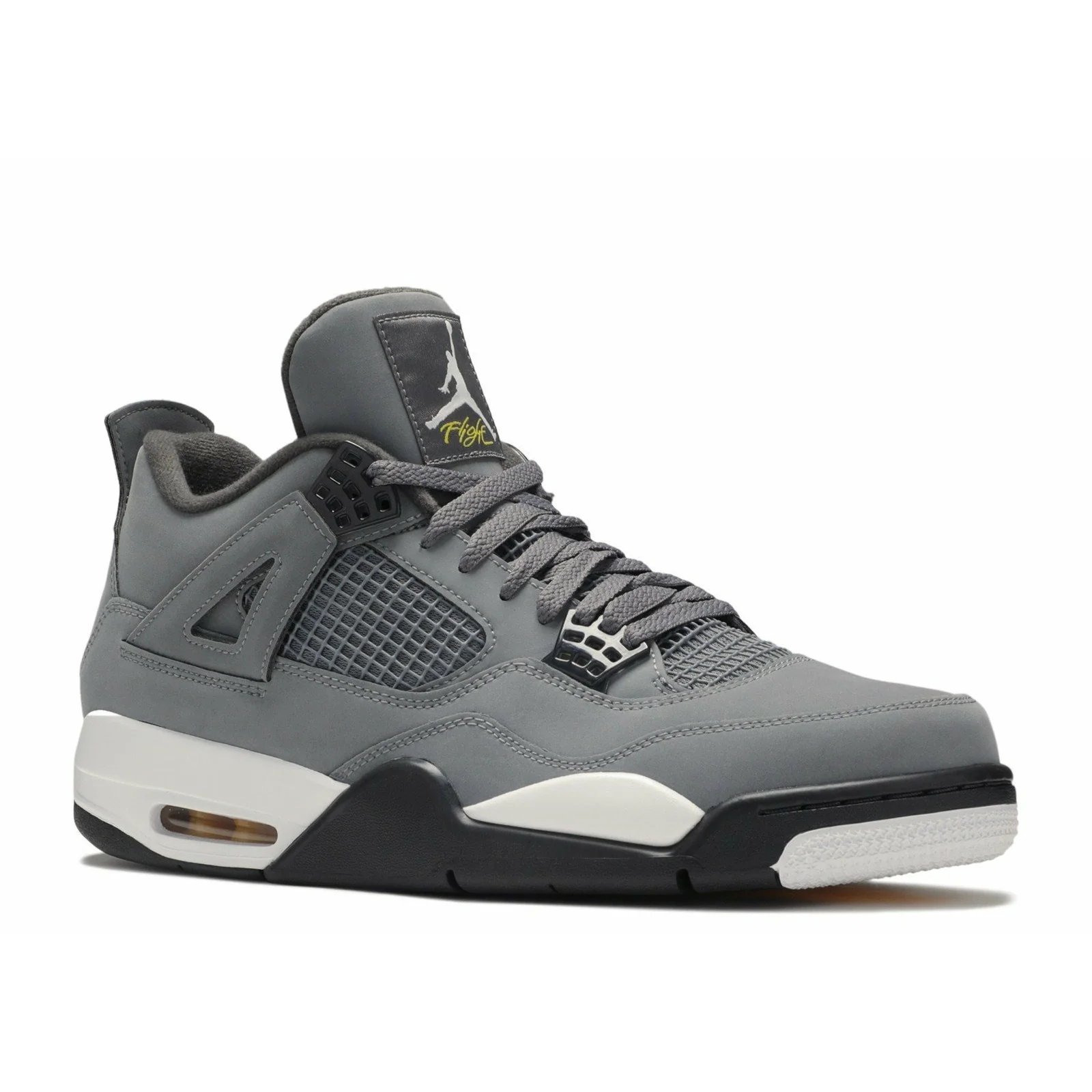 Air Jordan 4 Retro 'Cool Grey' (2019) Chrome-Dark Charcoal-Varsity Maize sneaker, foto 2