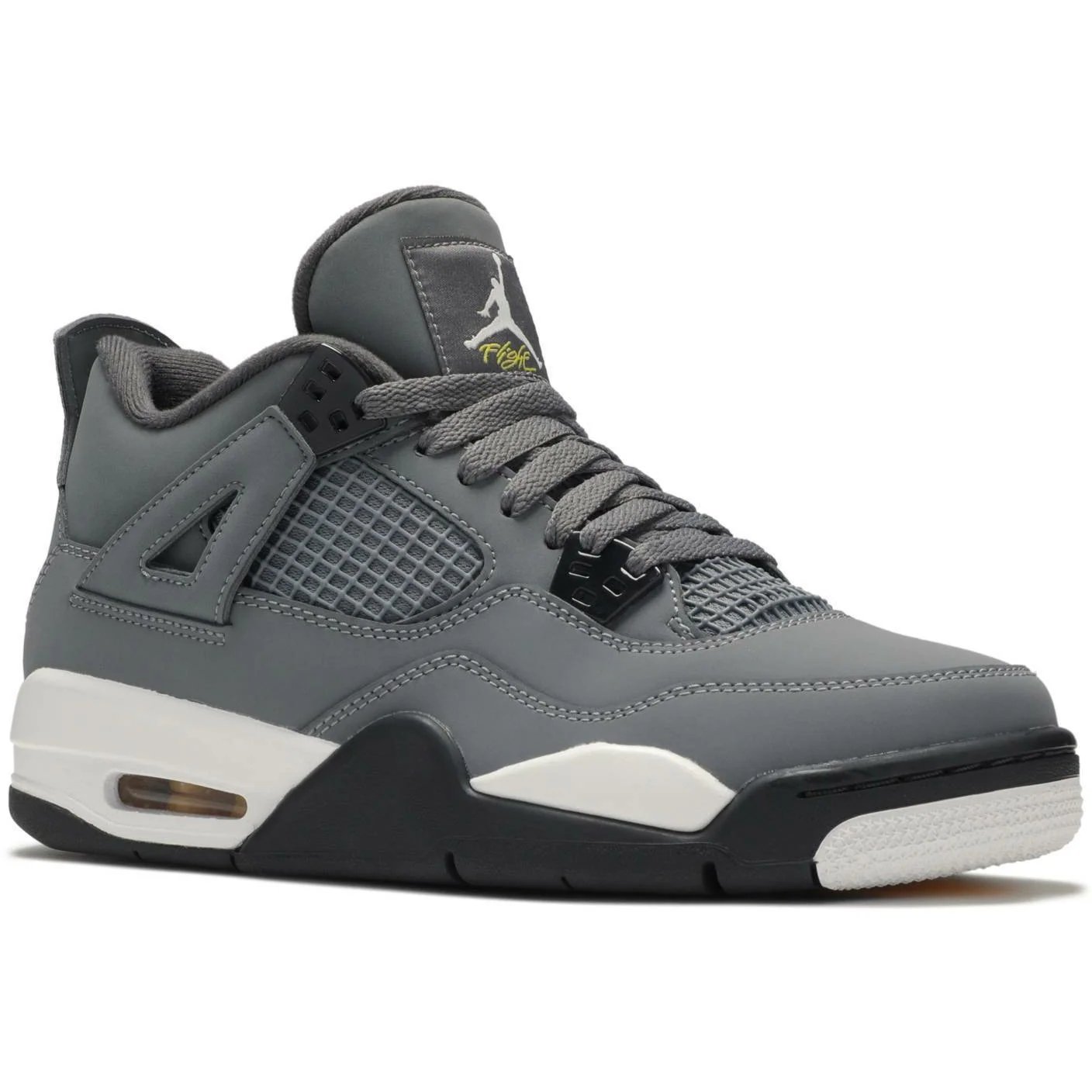 Air Jordan 4 Retro 'Cool Grey' (GS/Juniors) (2019) Chrome-Dark Chorcoal-Varsity Maize sneaker, foto 2
