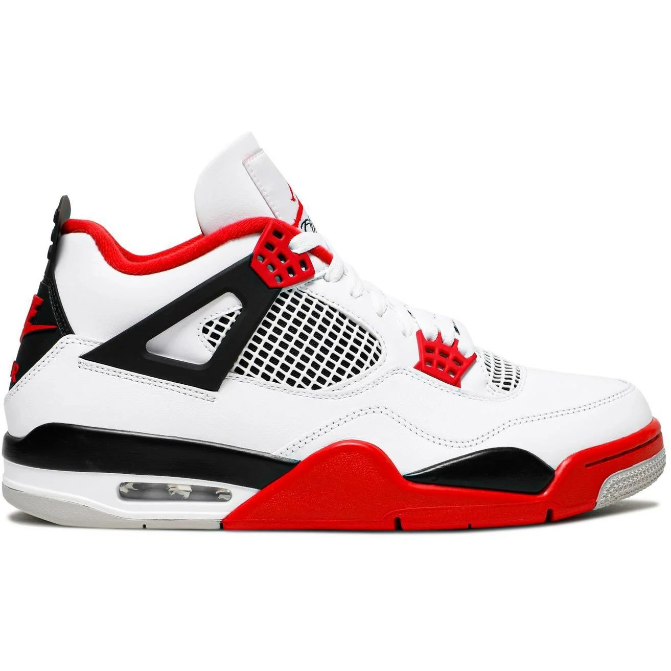Air Jordan 4 Retro 'Fire Red' (2020) White / Black / Tech Grey sneaker
