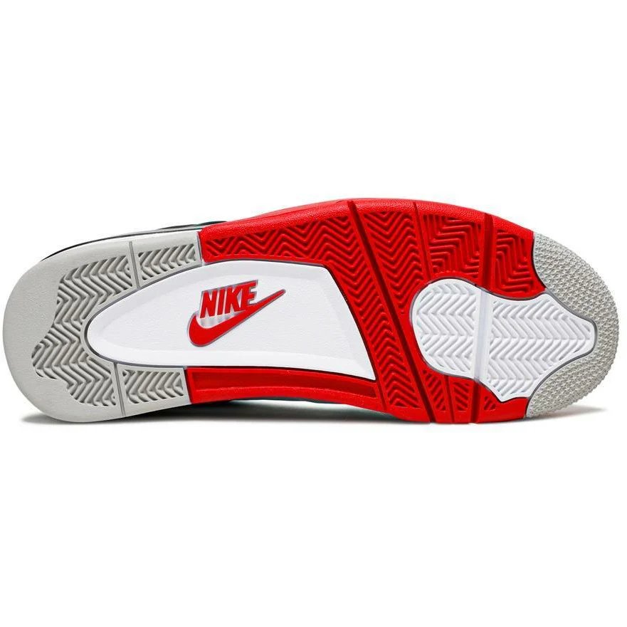 Air Jordan 4 Retro 'Fire Red' (2020) White / Black / Tech Grey sneaker, foto 4
