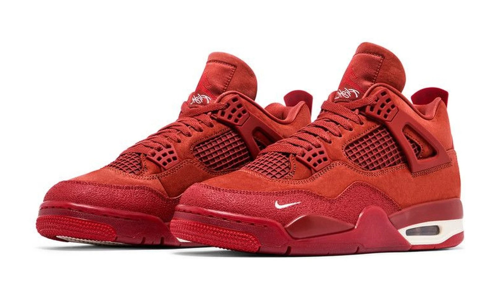 Air Jordan 4 Retro OG SP Nigel Sylvester Brick by Brick Firewood Orange / Sail-Cinnabar sneaker, foto 2