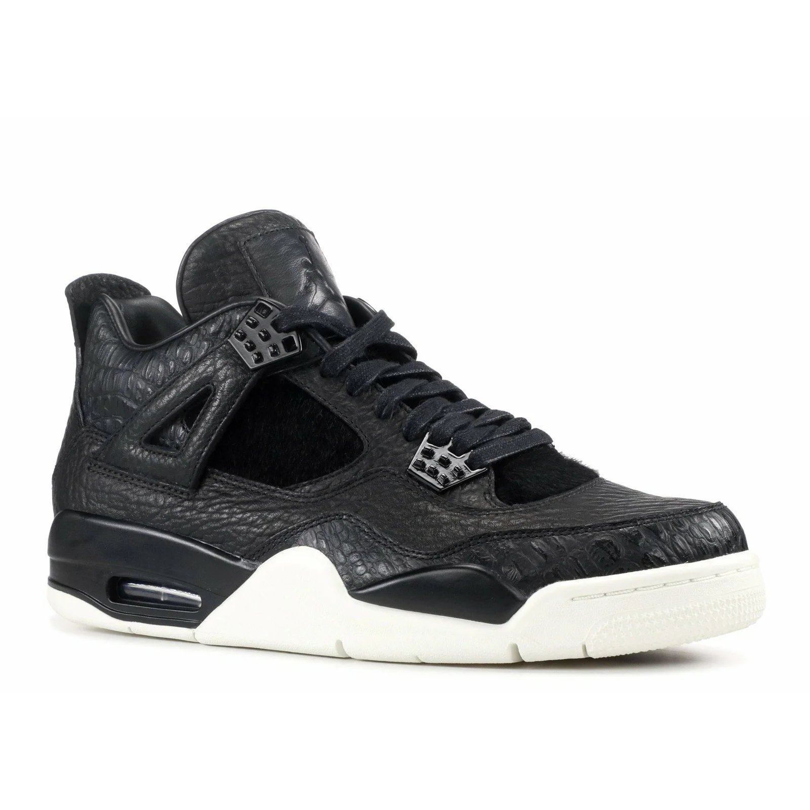 Air Jordan 4 Retro Premium Pinnacle 'Black' (2016) Sail-Black sneaker, foto 2