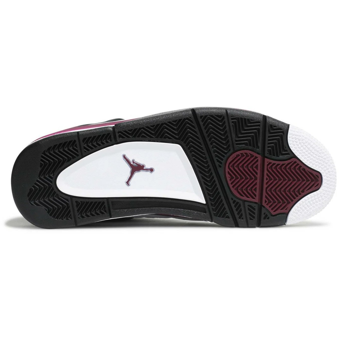 Air Jordan 4 Retro 'PSG / Paris Saint-Germain' (2020) White / Neutral Grey / Black / Bordeaux sneaker, foto 4