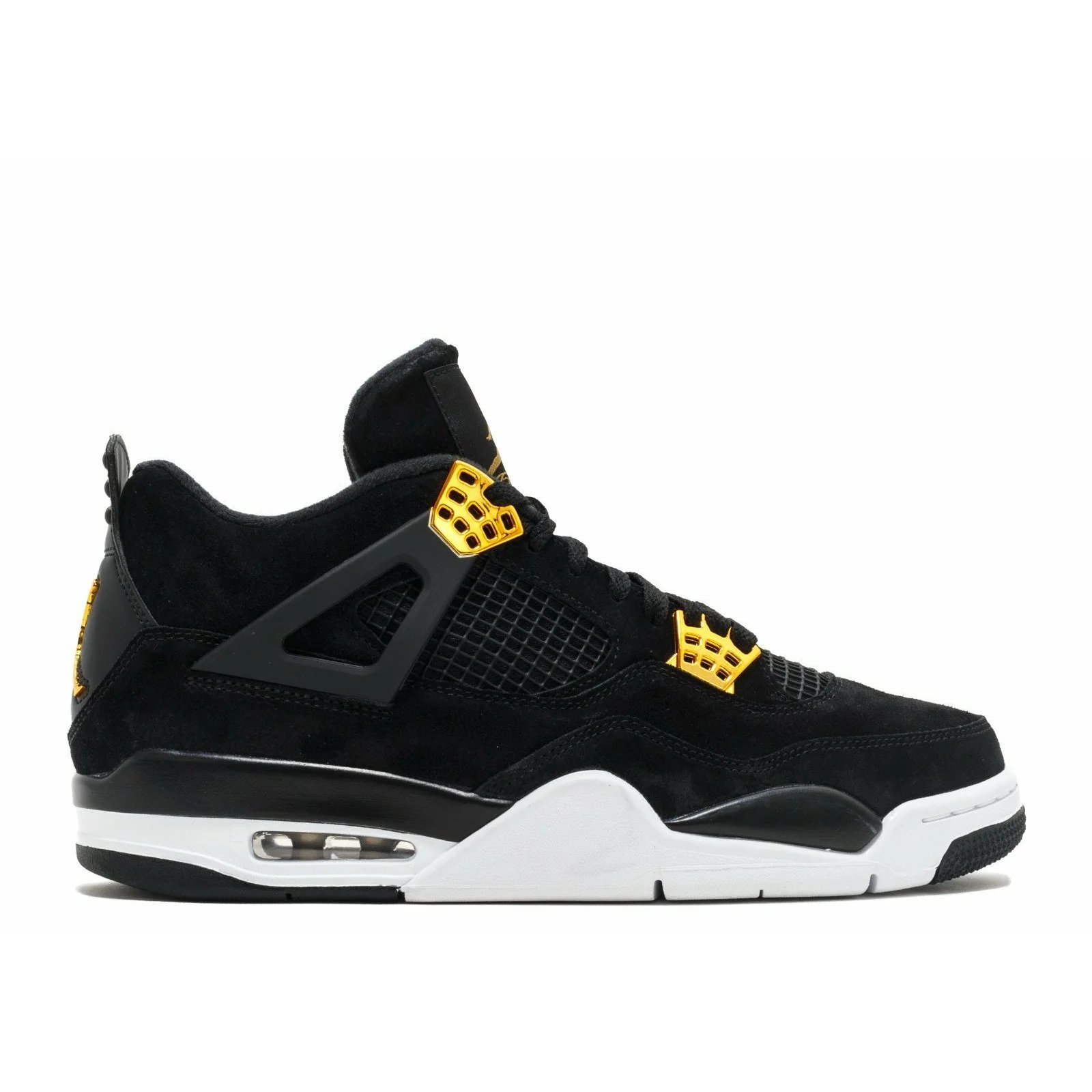 Air Jordan 4 Retro 'Royalty' (2017) Black / Metallic Gold-White sneaker