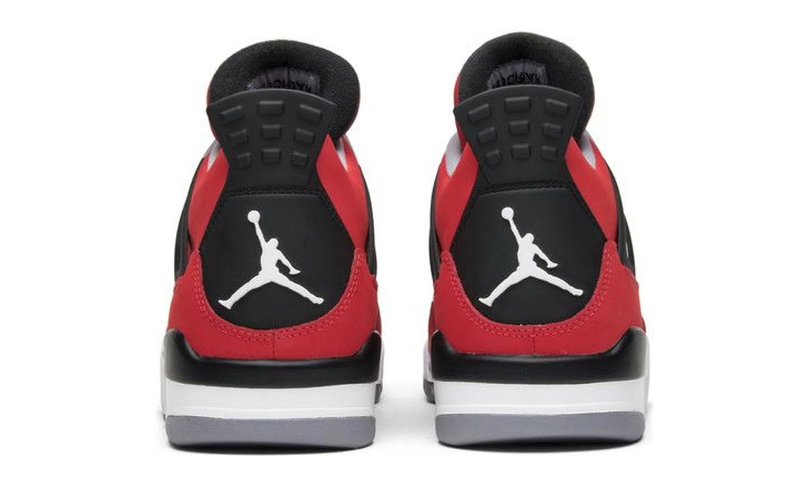 Air Jordan 4 Retro Toro Bravo Fire Red / White-Black-Cement Grey sneaker, foto 3
