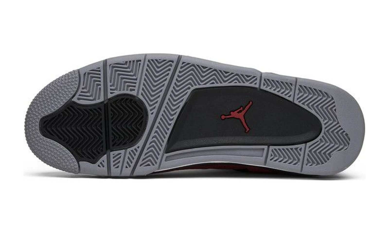 Air Jordan 4 Retro Toro Bravo Fire Red / White-Black-Cement Grey sneaker, foto 4
