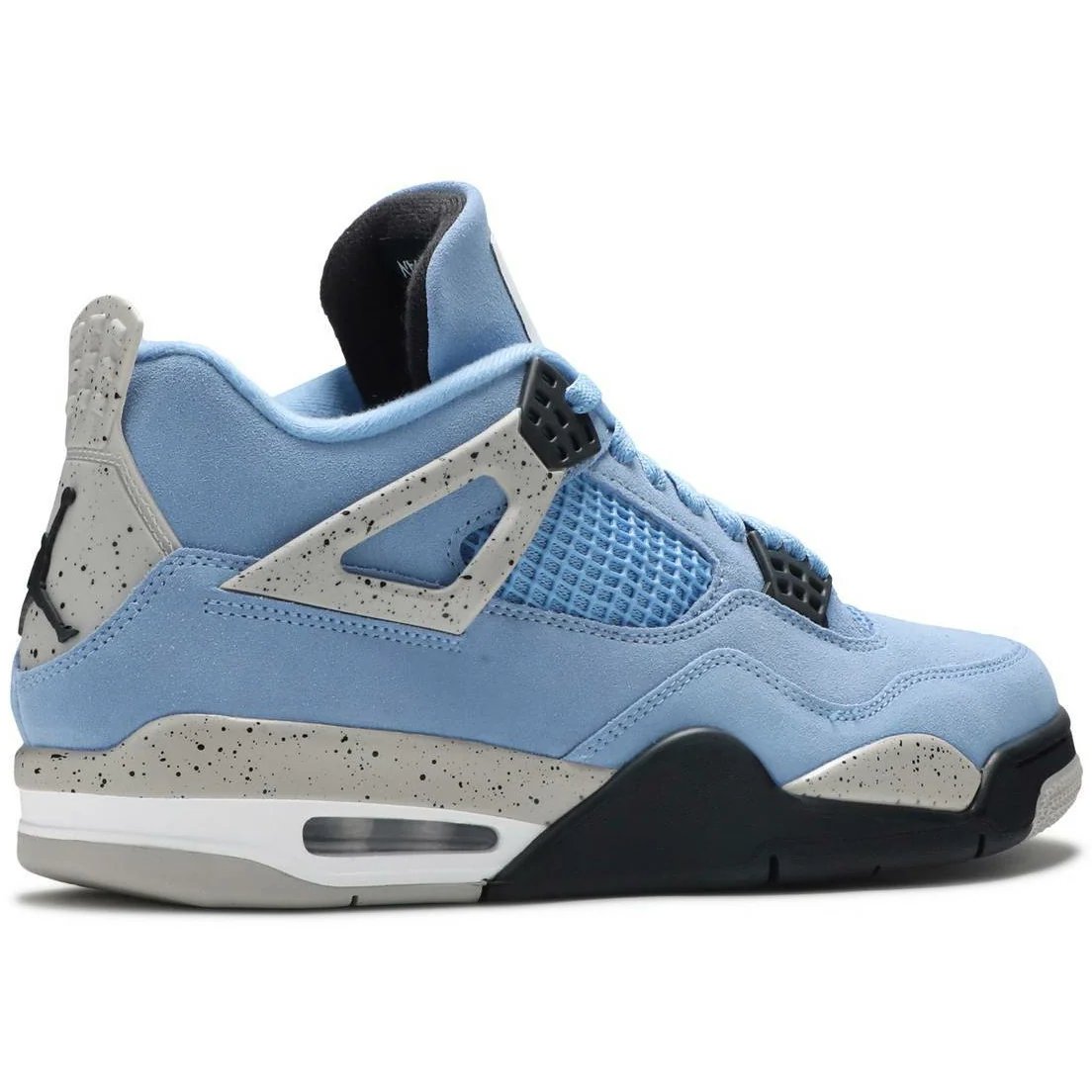 Air Jordan 4 Retro 'University Blue' (2021) Tech Grey / White / Black sneaker, foto 3
