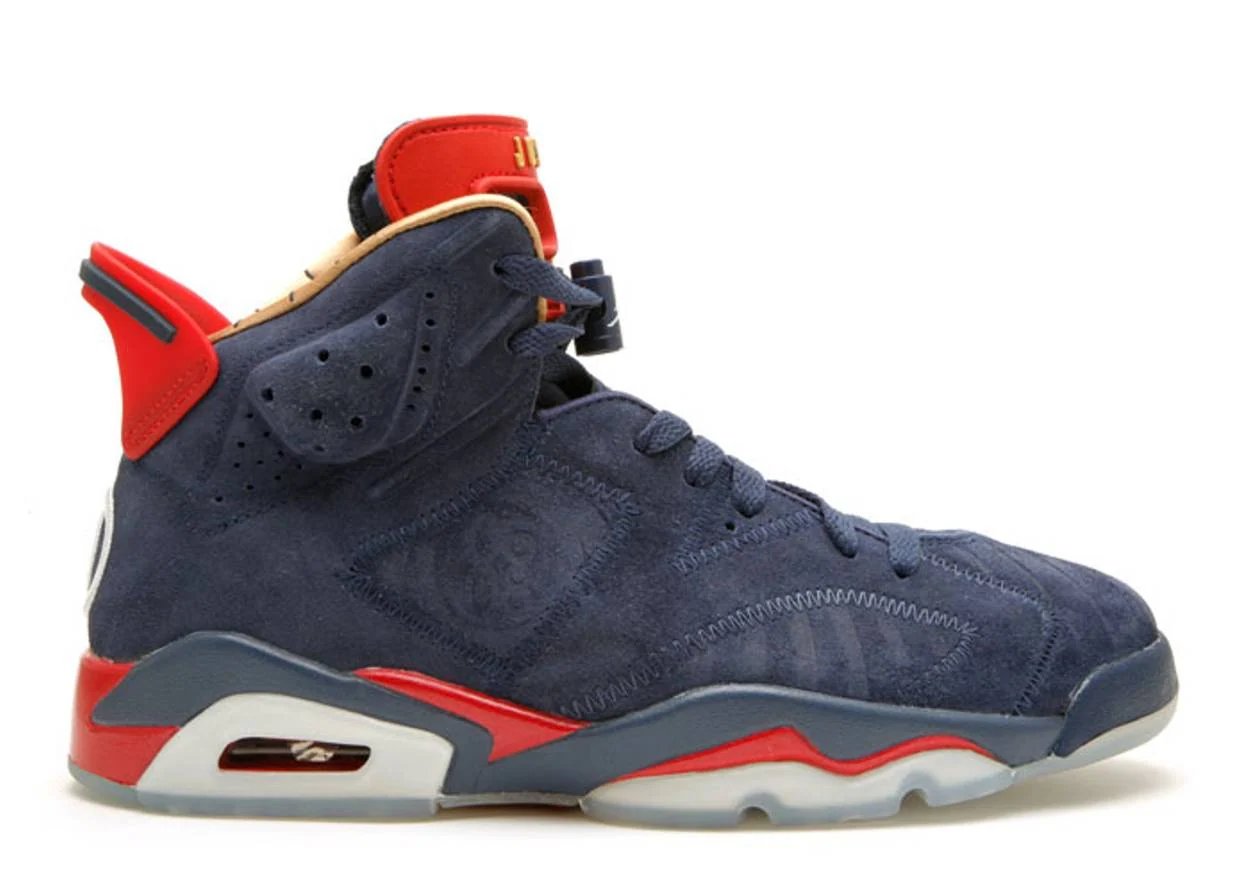 Air Jordan 6 Db 2009 "Doernbecher" Midnight Navy / White-Varsity Red-Metallic Gold sneaker