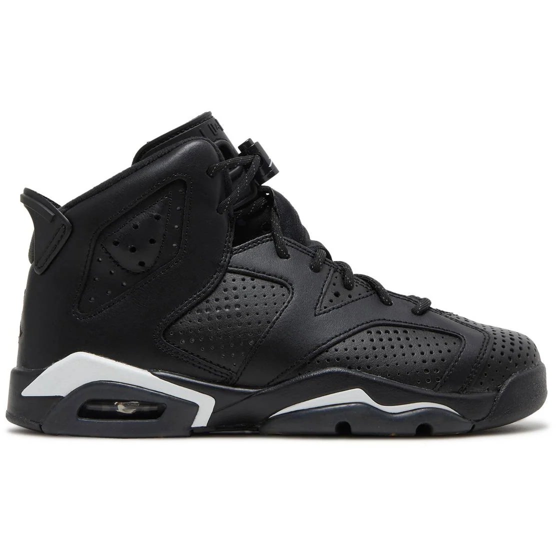 Air Jordan 6 Retro 'Black Cat' (GS/Juniors) (2016) Black-White sneaker