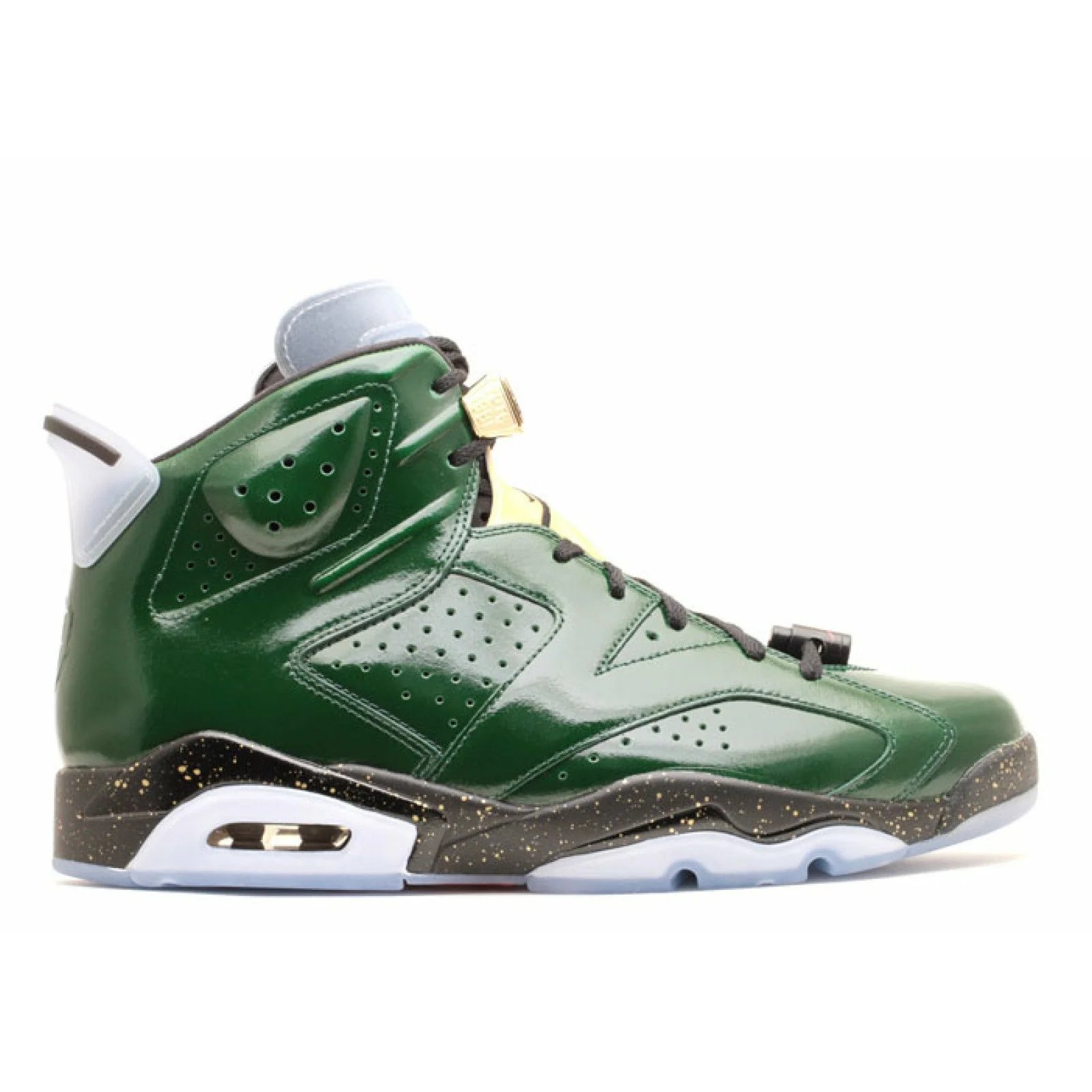 Air Jordan 6 Retro 'Champagne' Pure Green / Metallic Gold-Chilling Red-Black sneaker