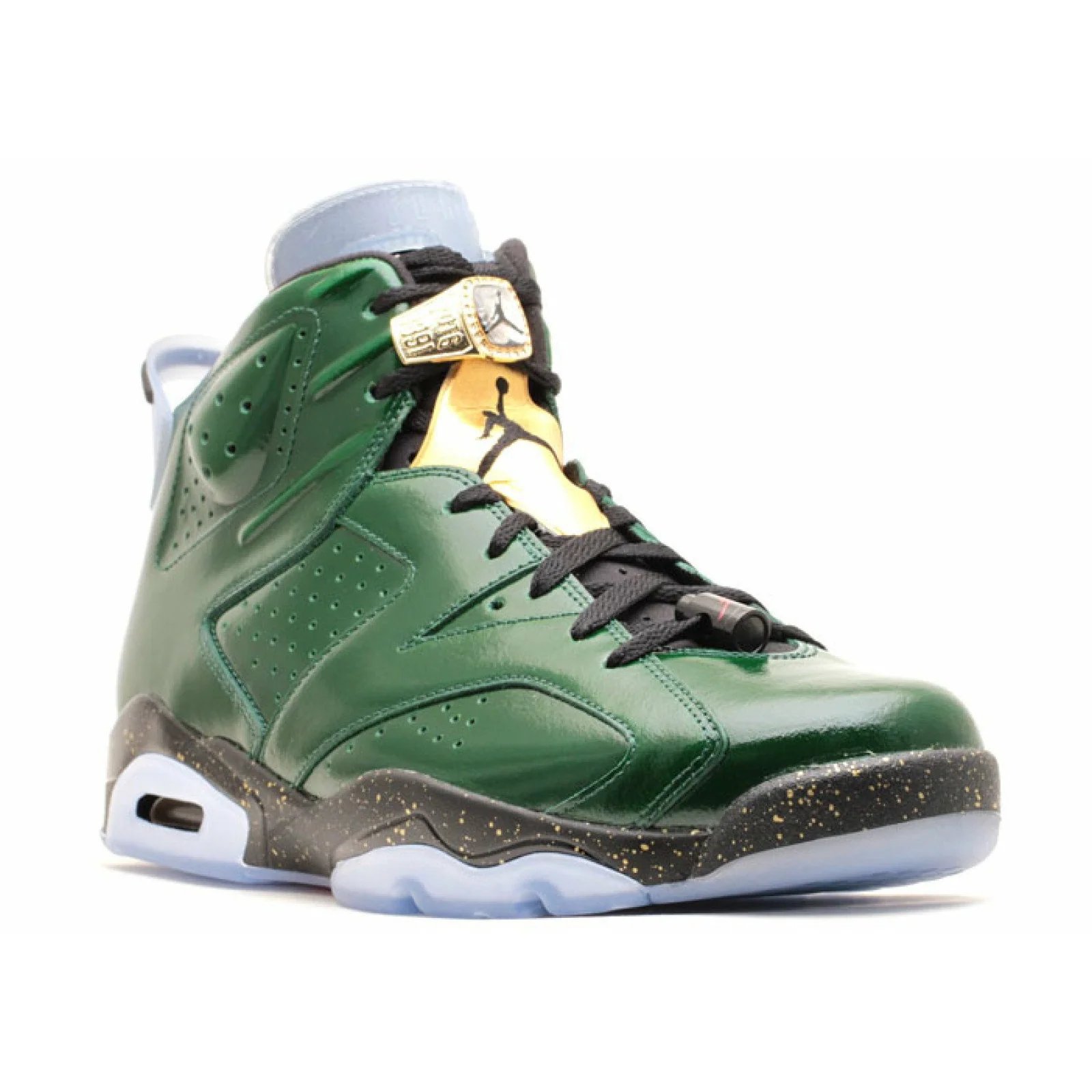 Air Jordan 6 Retro 'Champagne' Pure Green / Metallic Gold-Chilling Red-Black sneaker, foto 2