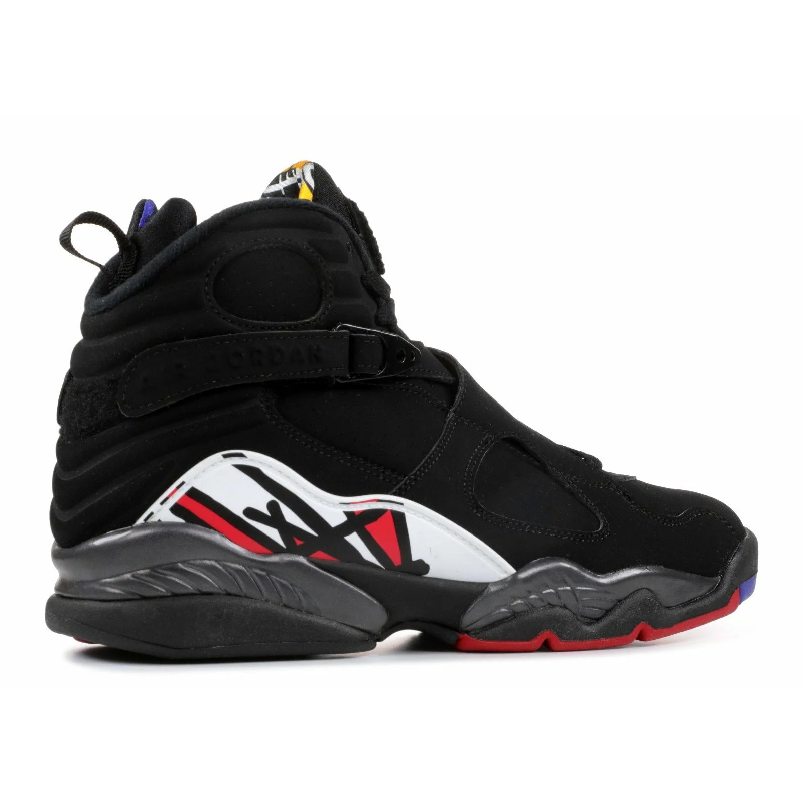 Air Jordan 8 Retro 'Playoffs' (2013) Black / True Red-White sneaker, foto 3