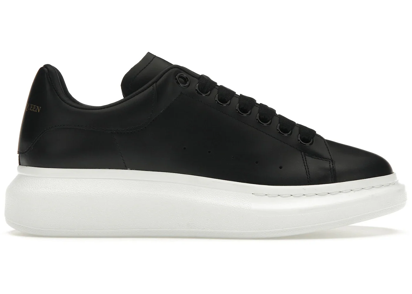 Alexander McQueen Oversized Black White Sole sneaker