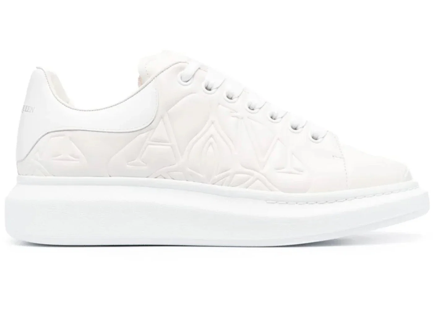 Alexander McQueen Oversized Quilted White sneaker