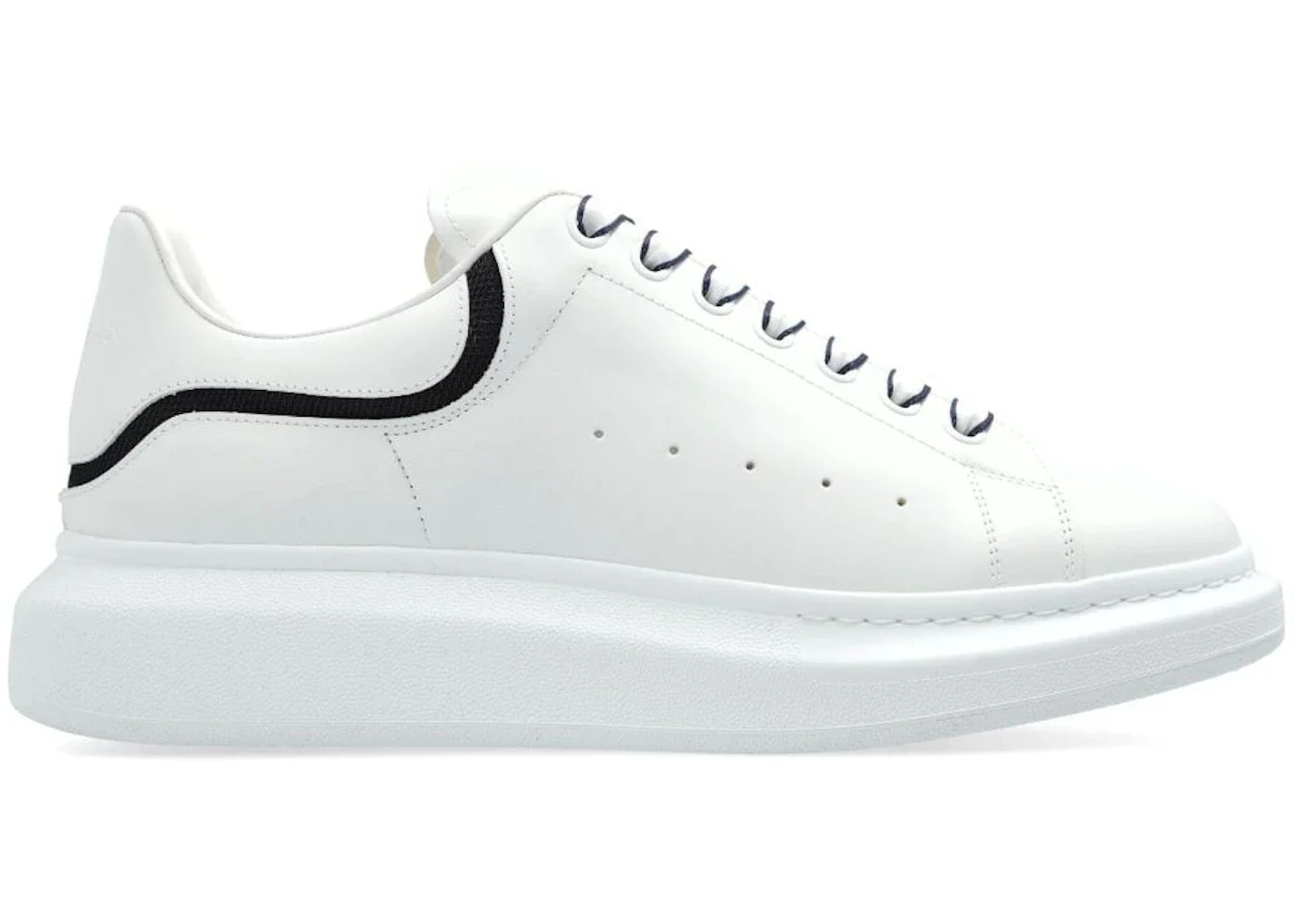 Alexander McQueen Oversized White Black Stripe sneaker