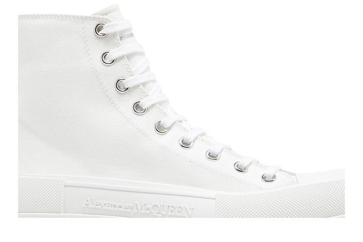 Alexander McQueen Tread Slick Boot Black Black White sneaker, foto 2