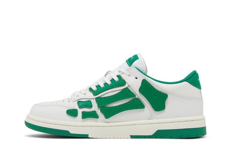 AMIRI Skel Top Low White Green sneaker, foto 3