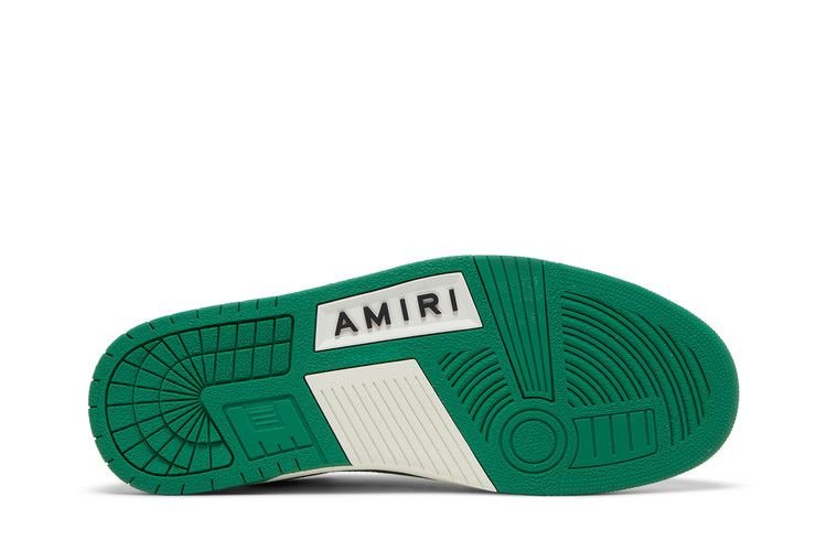 AMIRI Skel Top Low White Green sneaker, foto 4