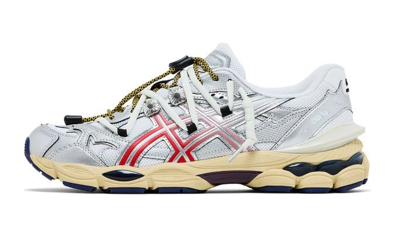 ASICS Gel-Cumulus 16 TOGA White Red Pure Silver sneaker