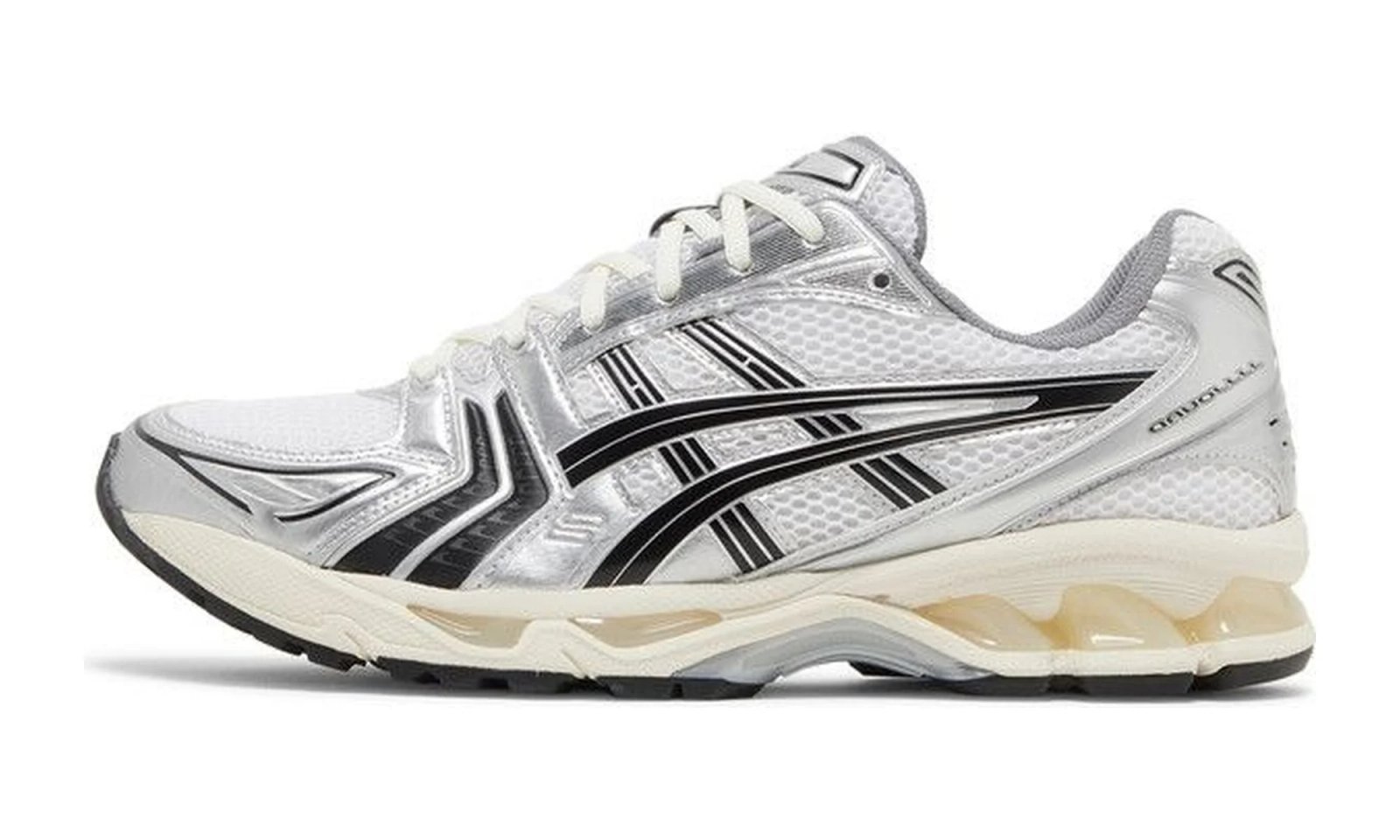 ASICS Gel-Kayano 14 JJJJound Silver Black White sneaker