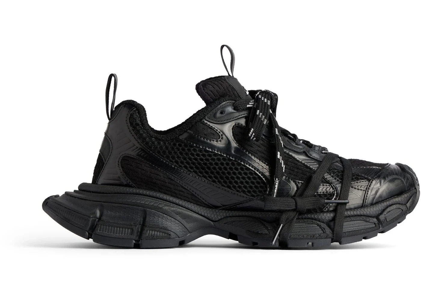 Balenciaga 3XL Black Mesh sneaker