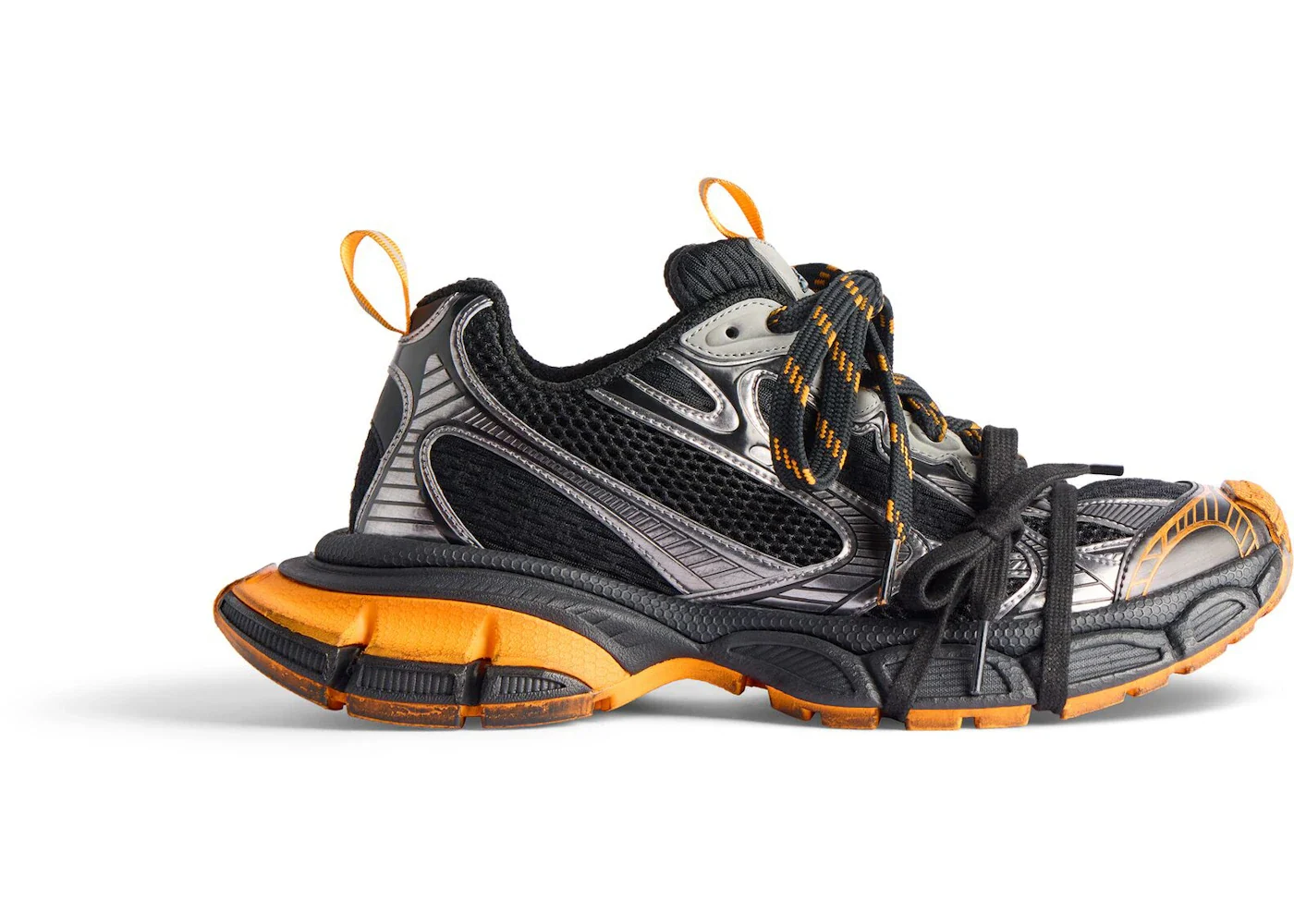 Balenciaga 3XL Black Orange Grey sneaker