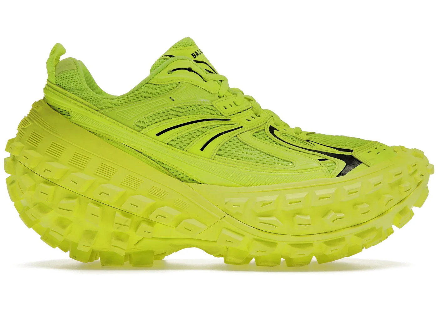 Balenciaga Defender Fluo Yellow sneaker